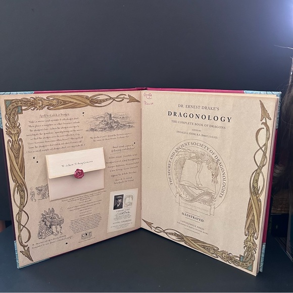 Dragonology The Complete Book of Dragons, Dragon Calling Spell Pop Up Style Book - Picture 2 of 13